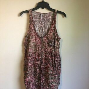 Peppermint small pink and green tunic